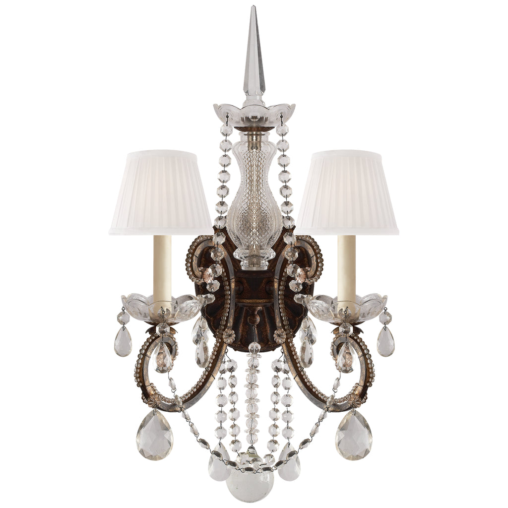 Buy the Adrianna Two Light Wall Sconce in Antiqued Gild by Ralph Lauren ( SKU# RL 2231AG-S )