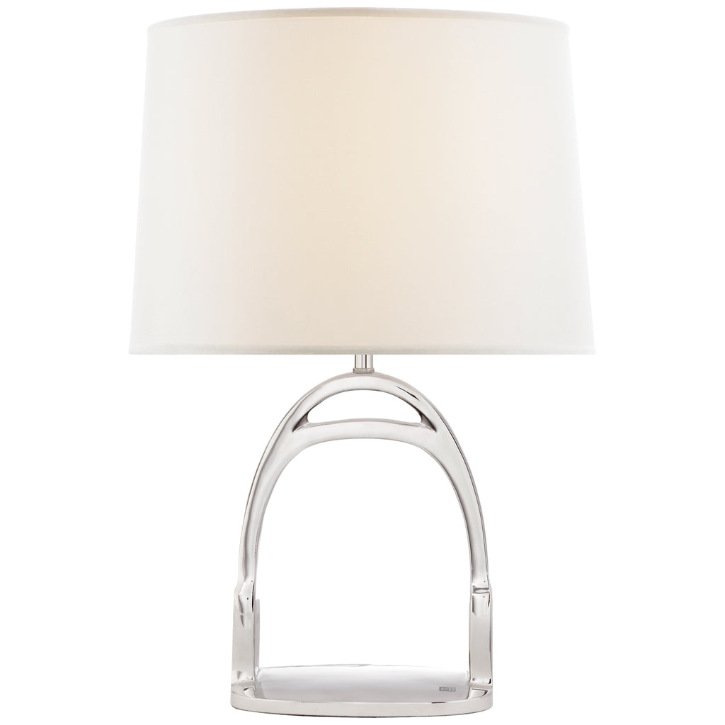 Buy the Westbury One Light Table Lamp in Polished Nickel by Ralph Lauren ( SKU# RL 3183PN-L )