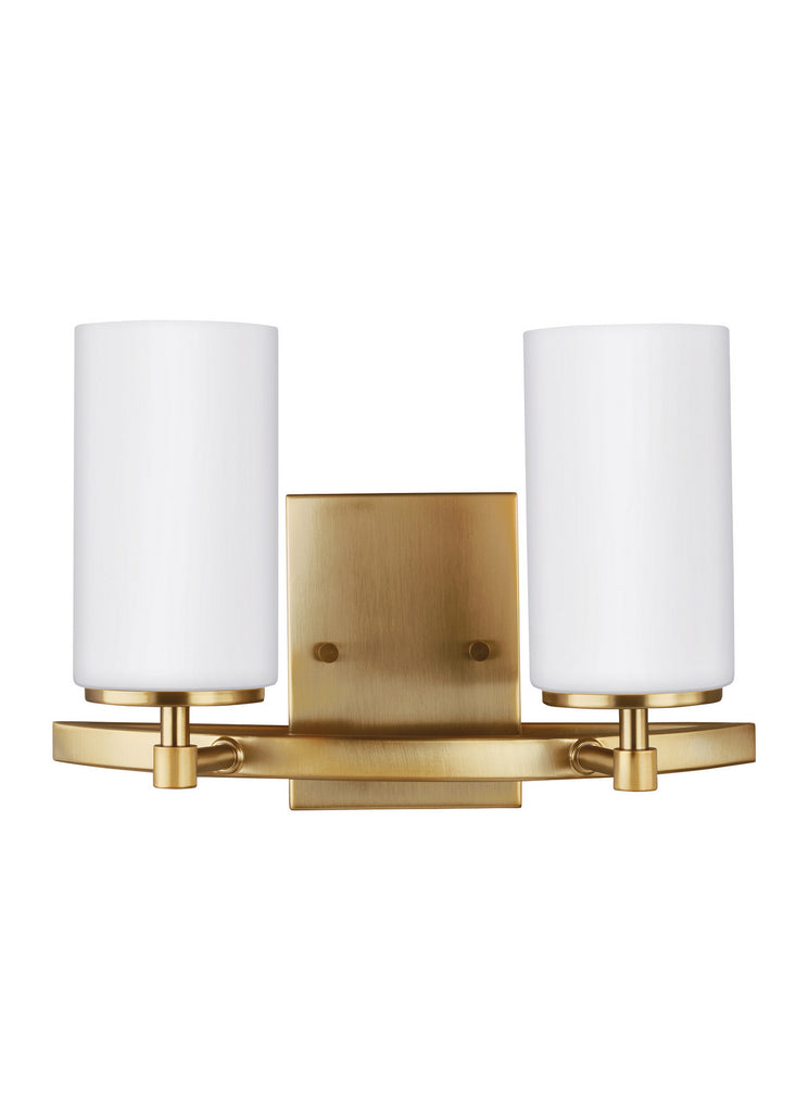Buy the Alturas Two Light Wall / Bath in Satin Brass by Generation Lighting. ( SKU# 4424602EN3-848 )