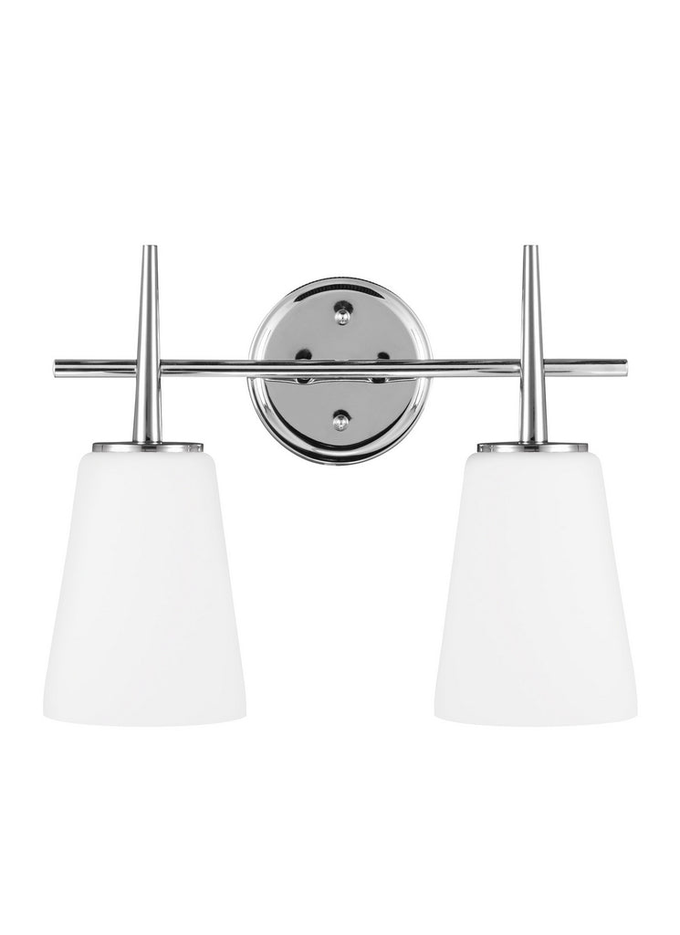 Buy the Driscoll Two Light Wall / Bath in Chrome by Generation Lighting. ( SKU# 4440402EN3-05 )