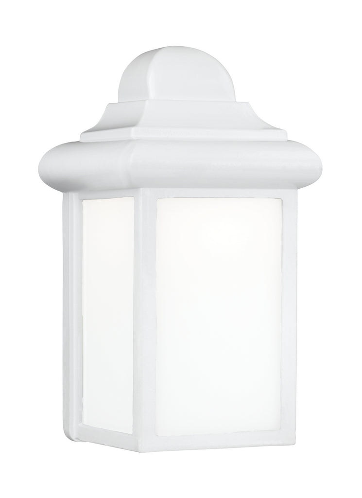 Buy the Mullberry Hill One Light Outdoor Wall Lantern in White by Generation Lighting. ( SKU# 8788-15 )