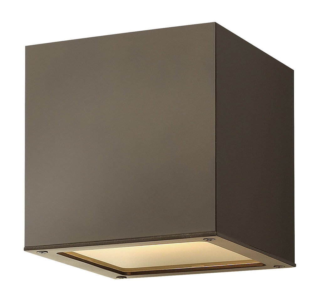 Buy the Kube LED Wall Mount in Bronze by Hinkley ( SKU# 1769BZ )