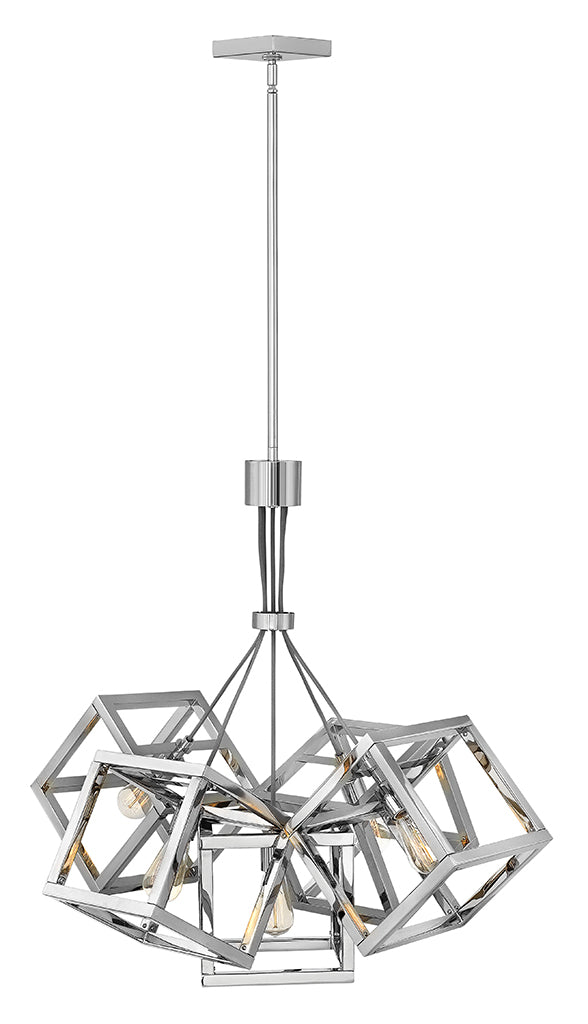 Buy the Ensemble LED Chandelier in Polished Nickel by Fredrick Ramond ( SKU# FR42444PNI )