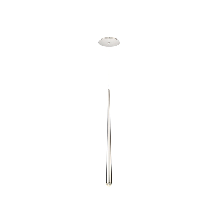 Buy the Cascade LED Mini Pendant in Polished Nickel by Modern Forms ( SKU# PD-41728-PN )