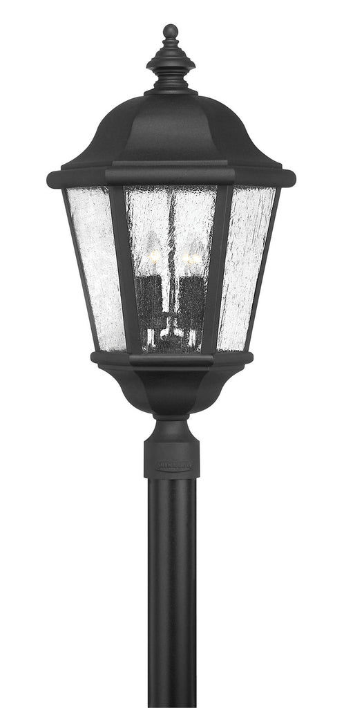 Buy the Edgewater LED Post Mount in Black by Hinkley ( SKU# 1677BK-LL )