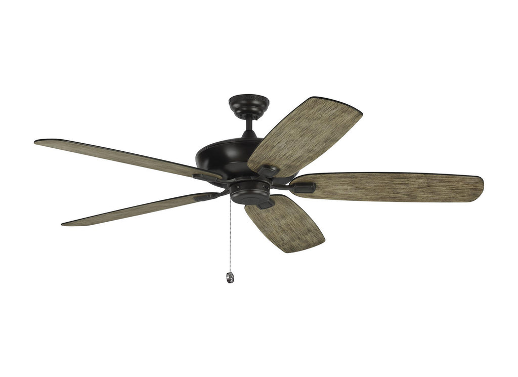 Buy the Colony 60 60``Ceiling Fan in Aged Pewter by Generation Lighting. ( SKU# 5CSM60AGP )