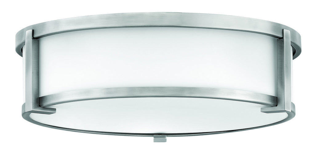 Buy the Lowell LED Flush Mount in Antique Nickel by Hinkley ( SKU# 3243AN )