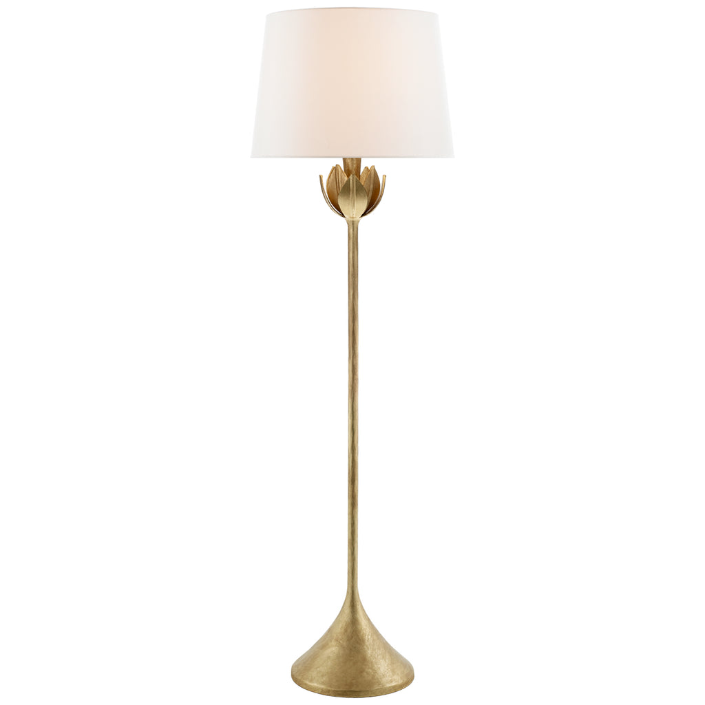 Buy the Alberto One Light Floor Lamp in Antique Gold Leaf by Visual Comfort Signature ( SKU# JN 1002AGL-L )