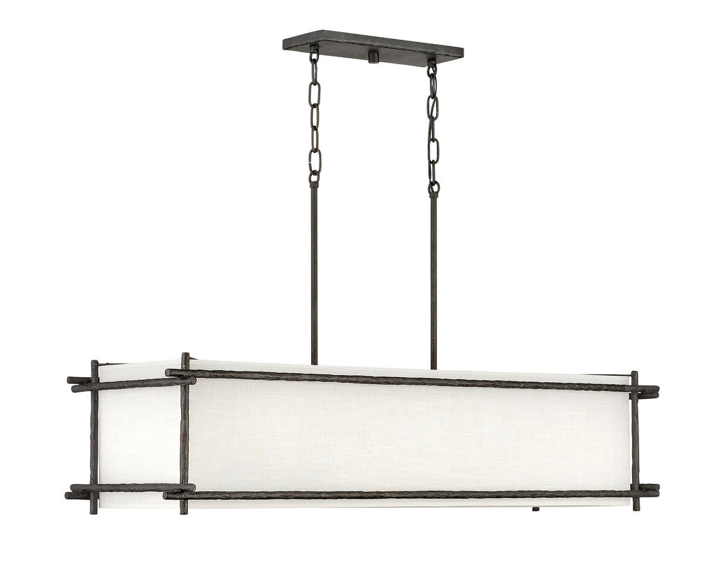 Buy the Tress LED Chandelier in Forged Iron by Hinkley ( SKU# 3676FE )