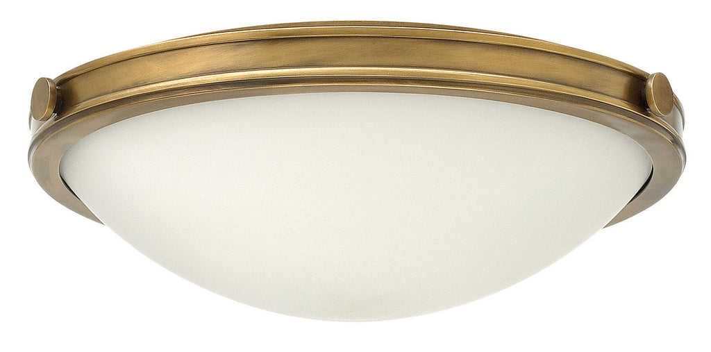 Buy the Maxwell LED Flush Mount in Heritage Brass by Hinkley ( SKU# 3783HB-LED )
