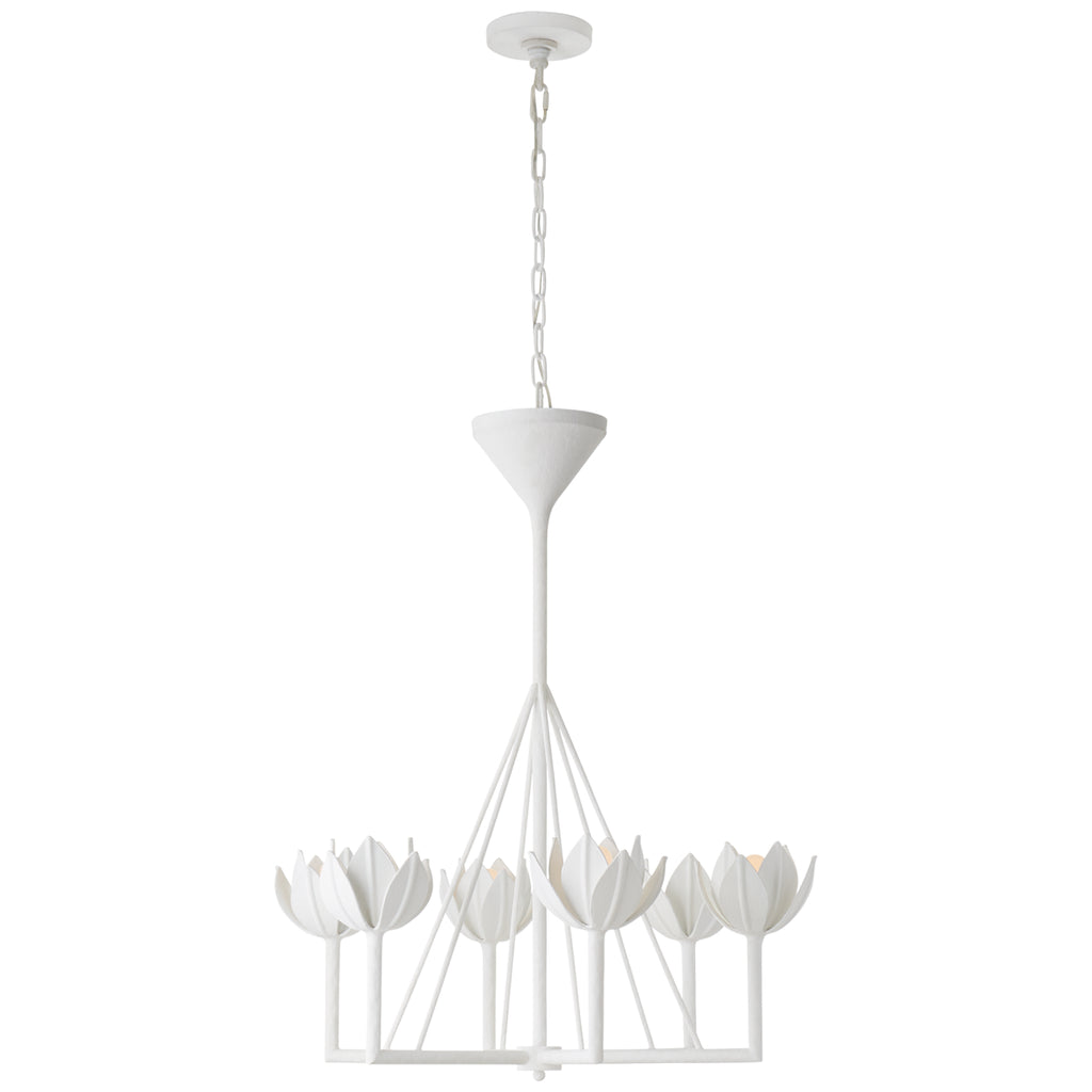 Buy the Alberto Six Light Chandelier in Plaster White by Visual Comfort Signature ( SKU# JN 5003PW )