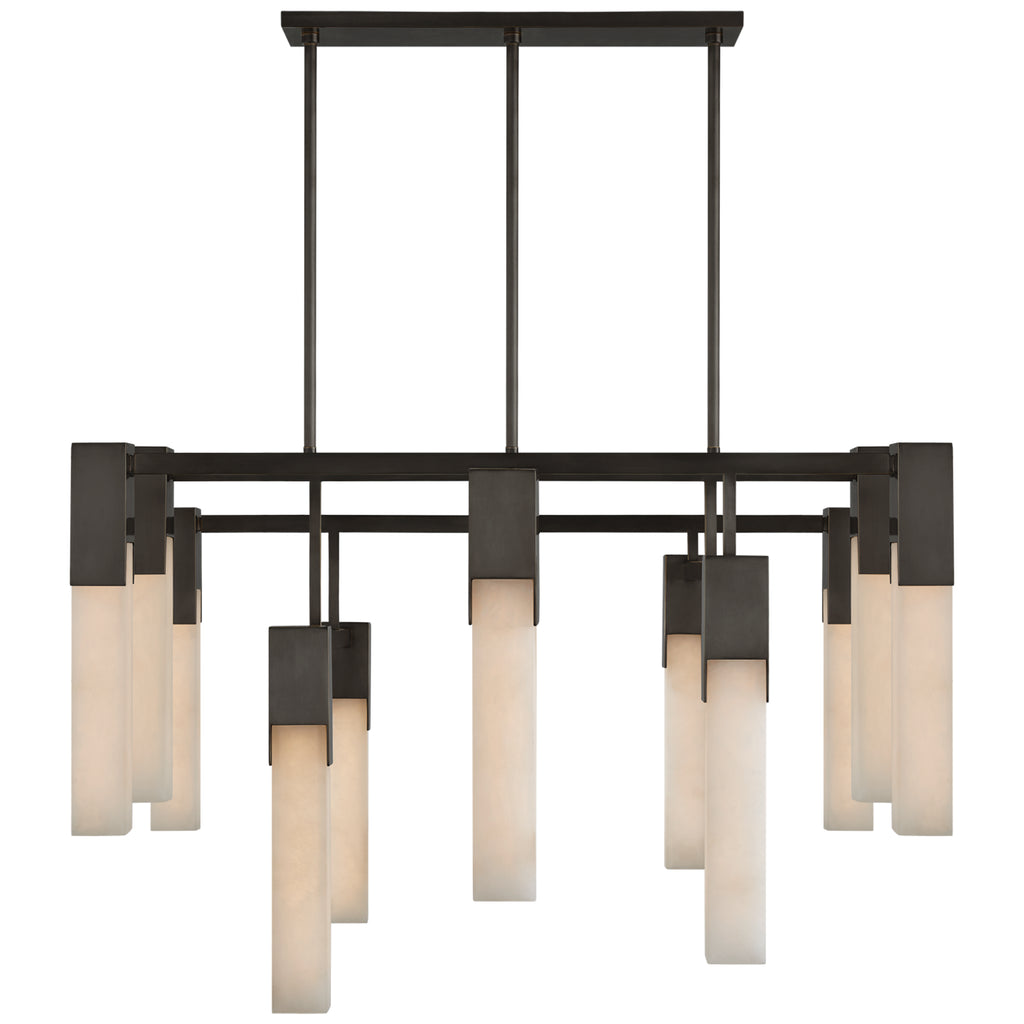 Buy the Covet LED Chandelier in Bronze by Visual Comfort Signature ( SKU# KW 5115BZ-ALB )