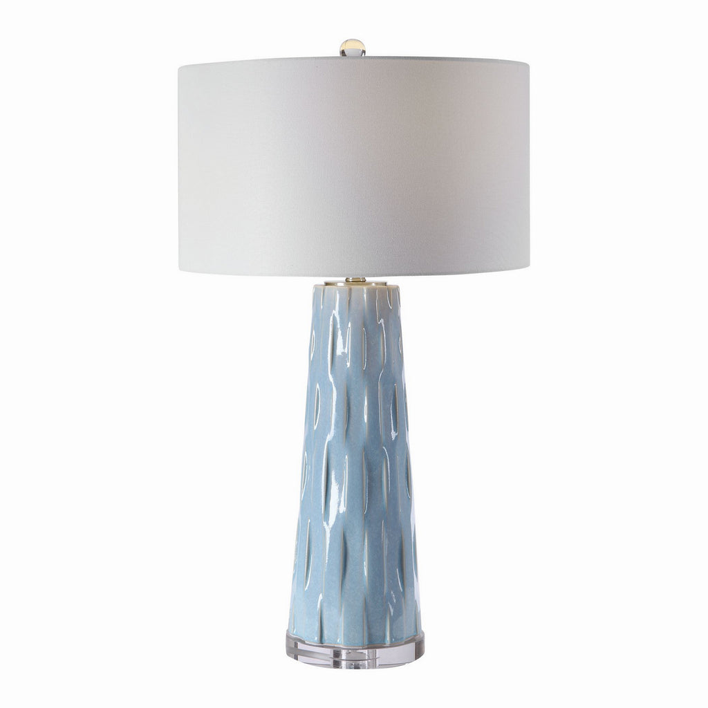 Brienne One Light Table Lamp in Brushed Nickel by Uttermost ( SKU# 28269 )