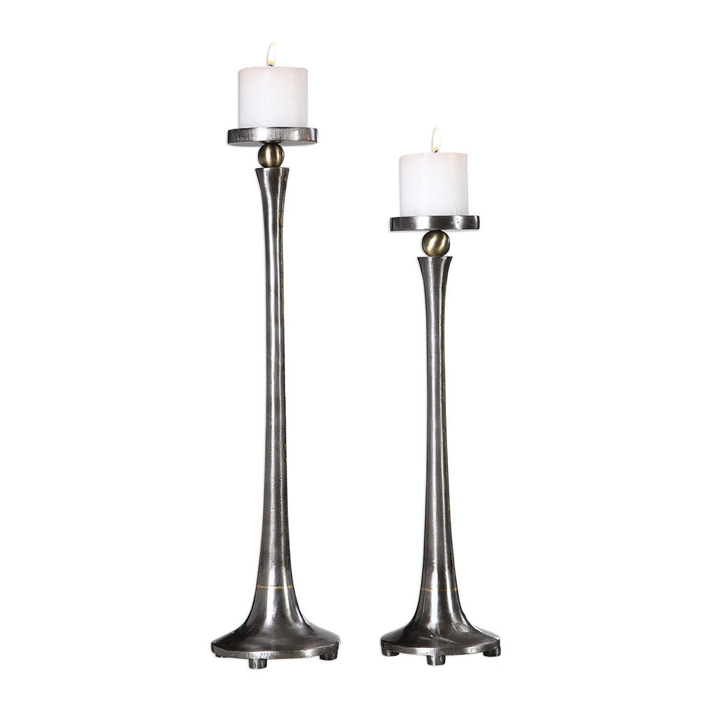 Aliso Candleholders, Set/2 in Natural by Uttermost ( SKU# 18994 )